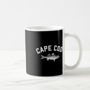 Cape Cod Striper Gestreept Byss Leuke Visserij Ont Koffiemok