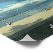 Cape Cod Summer Sunset Beach Poster (Hoek)