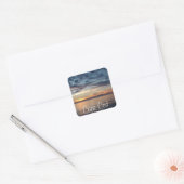 Cape Cod Sunset Beach et Ocean Photo Sticker (Enveloppe)