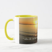Cape Cod Sunset Coffee Mok (Links)