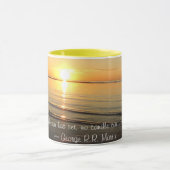 Cape Cod Sunset Coffee Mok (Midden)