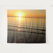 Cape Cod Sunset Ocean Fotografie Tapestry Wandkleed (Voorkant (horizontaal))