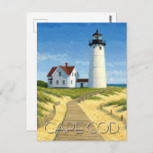 Cape Cod Travel Briefkaart (Voorkant / Achterkant)