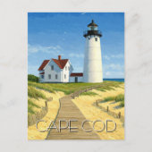 Cape Cod Travel Briefkaart (Voorkant)
