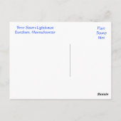 Cape Cod Trois Soeurs Phare, carte postale (Dos)