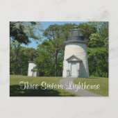 Cape Cod Trois Soeurs Phare, carte postale (Devant)