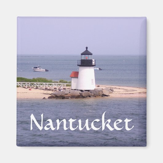 Cape Cod Vuurtoren, Nantucket MA Magnet Magneet (Voorkant)