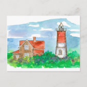 Cape Cod vuurtoren schets Briefkaart (Voorkant)