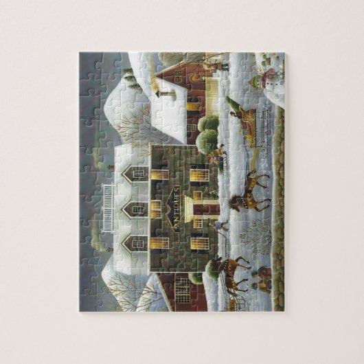 Cape Cod Winter Puzzle (Vertical)
