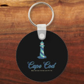 Cape Cod-zomer Sleutelhanger (Voorkant)