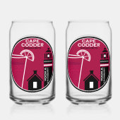 Cape Codder Cocktail Blikvorm Glas (Achterkant)