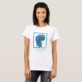 Cape Coral Burrowing Owl Apparel T-shirt (Voorkant volledig)