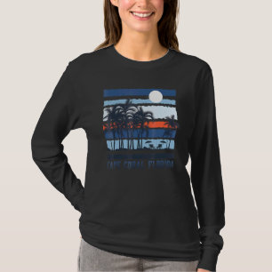 Cape Coral Florida Summer Travel jaren 80 Beach T-shirt