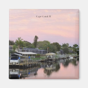 Cape Coral, kanaal van Florida Magneet
