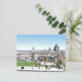 CAPE DIAMOND EN QUÉBEC CARTE POSTALE (Debout devant)