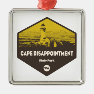 Cape Discussie State Park Washington Metalen Ornament