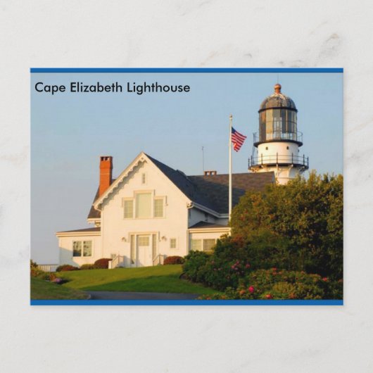 Cape Elizabeth Lighthouse Briefkaart (Voorkant)