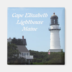 Cape Elizabeth Lighthouse Magnet Magneet