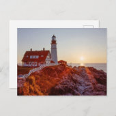 Cape Elizabeth Maine Briefkaart (Voorkant / Achterkant)