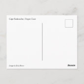 Cape Foulweather, Oregon Briefkaart (Achterkant)