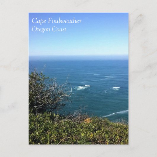 Cape Foulweather, Oregon Briefkaart (Voorkant)