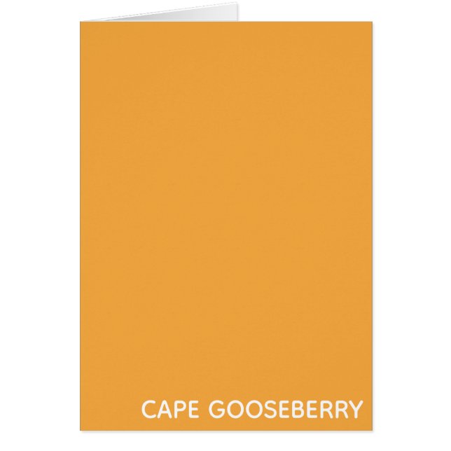 Cape Gooseberry gele kleurnaam (Voorkant)