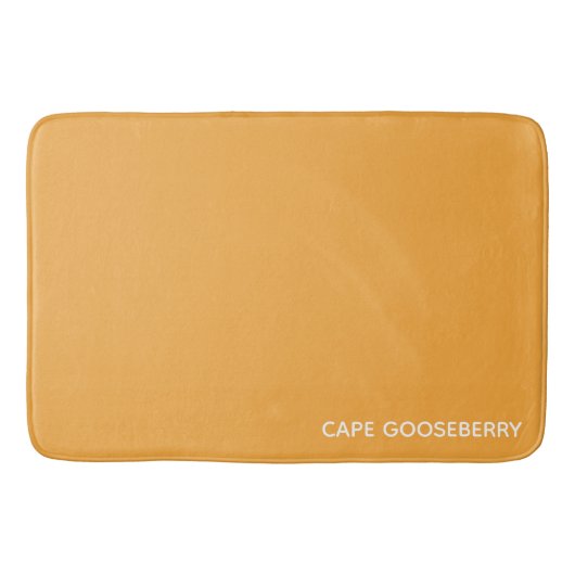 Cape Gooseberry gele kleurnaam Badmat (Voorkant)