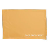 Cape Gooseberry gele kleurnaam Kussensloop (Voorkant)