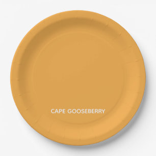 Cape Gooseberry gele kleurnaam Papieren Bordje
