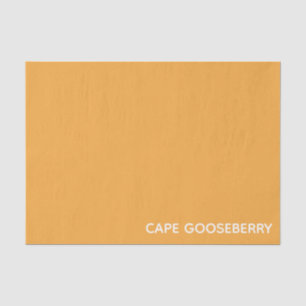 Cape Gooseberry gele kleurnaam Tissuepapier