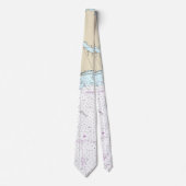 Cape Hatteras aan Charleston Authentic Nautical Stropdas (Voorkant)