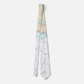 Cape Hatteras aan Charleston Authentic Nautical Stropdas (Achterkant)