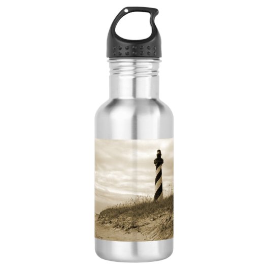 Cape Hatteras Lighthouse Aluminium Water Fles (Voorkant)