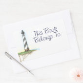 Cape Hatteras Lighthouse Book Label Stickers (Envelop)
