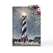 Cape Hatteras Lighthouse Buitenbanken OBX Kerstmis