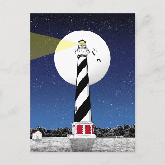 Cape Hatteras Lighthouse North Carolina Briefkaart (Voorkant)