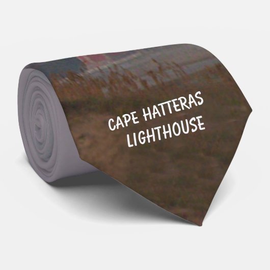 CAPE HATTERAS LIGHTHOUSE-STROPDAS STROPDAS (Opgerold)