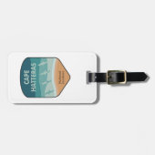 Cape Hatteras National Seashore Seagulls Bagagelabel (Voorkant horizontaal)