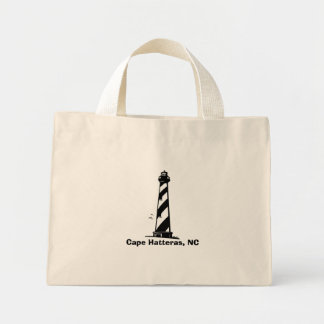 Cape Hatteras, NC - vuurtoren Mini Tote Bag