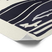 Cape Hatteras North Carolina Lighthouse Moon Poster (Hoek)