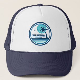 Cape Hatteras North Carolina Palmbomen Trucker Pet