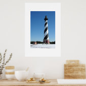 Cape Hatteras Snow Poster (Keuken)