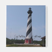 Cape Hatteras vuurtoren Magnet Magneet (Voorkant)