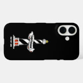 Cape Hatteras Vuurtoren zwart-wit Case-Mate iPhone Case (Achterkant (horizontaal))