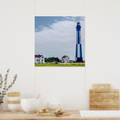 Cape Henry Lighthouse poster (Keuken)