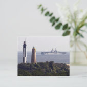 Cape Henry Lighthouses Briefkaart (Staand voorkant)