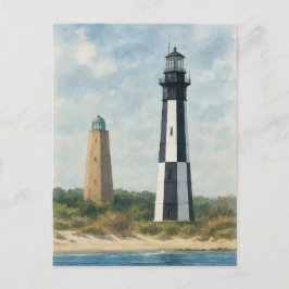 Cape Henry Lighthouses Briefkaart