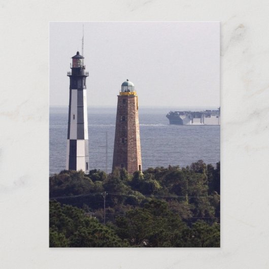 Cape Henry Lighthouses Briefkaart (Voorkant)