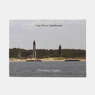 Cape Henry Lighthouses deurmat