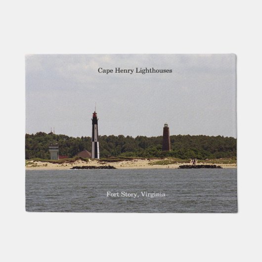 Cape Henry Lighthouses deurmat (Voorkant)
